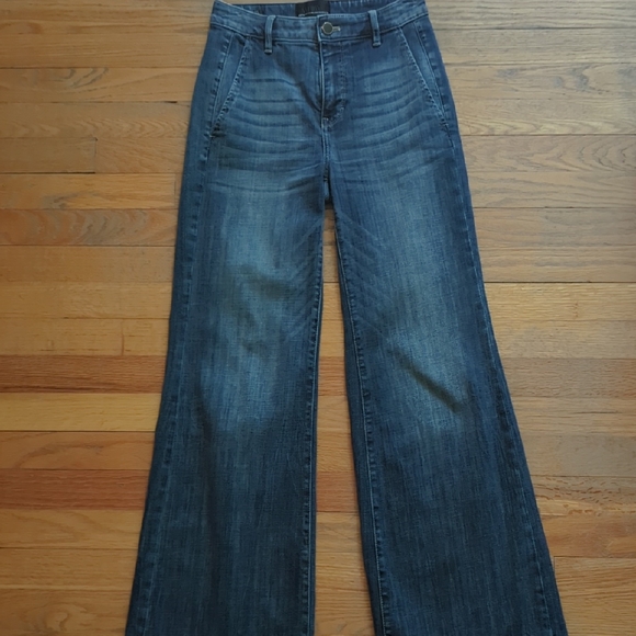 White house black Market Trouser Jeans Size 00 - Picture 1 of 4